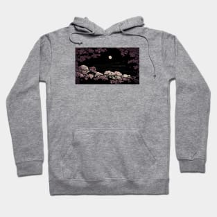 Moonlit Cherry Blossom 3 Hoodie